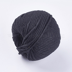 Cordon en coton macramé&nbsp;OCOR-WH0013-B01-4mm