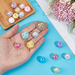 5 Stück 5 Farben handgefertigte Polymer Clay Perlen&nbsp;CLAY-PA0001-48