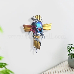 DIY Kreuz & Totenkopf Wanddekoration Silikon Statue Formen&nbsp;SIMO-H010-13