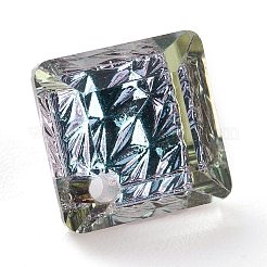 Geprägte Glas Strass Anhänger&nbsp;GLAA-J101-03A-001VL