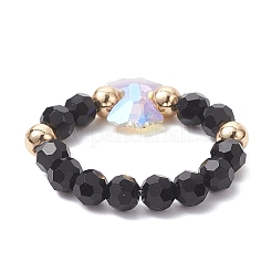 Glasfingerringe&nbsp;RJEW-JR00947