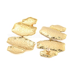 Pendientes colgantes de acero inoxidable 304 con revestimiento iónico (IP)&nbsp;LS-EJEW-S220-03G