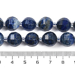 Natürlicher Lapislazuli Perlenstränge&nbsp;G-G182-B01-06