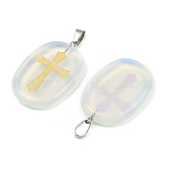 Pendentifs opalite&nbsp;G-S392-01C