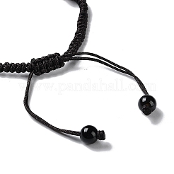 Donut/Pi-Scheiben-Armbänder aus natürlichen&nbsp;BJEW-H239-04