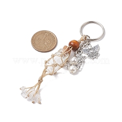 Porte-clés pochette en nylon tressé&nbsp;KEYC-JKC00756