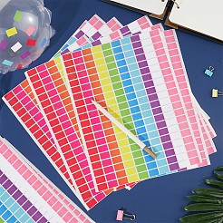 Selbstklebende Blanko-Aufkleber aus Papier in Regenbogenfarben&nbsp;DIY-WH0409-23