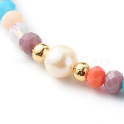 Nylonfaden geflochtene Perlenarmbänder Sets&nbsp;BJEW-JB06448