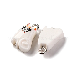 Pendenti in resina opaca a tema halloween&nbsp;RESI-D075-01C