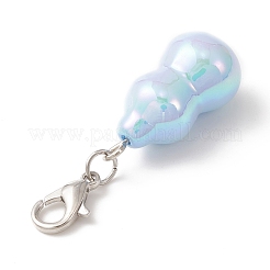 Décoration pendentif gourde en acrylique transparent&nbsp;HJEW-JM01178