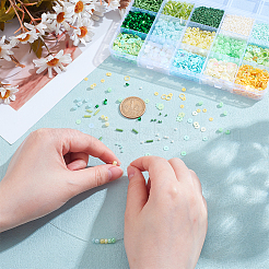 DIY Schmuckherstellungssets mit grünem Motiv&nbsp;DIY-ME0001-19