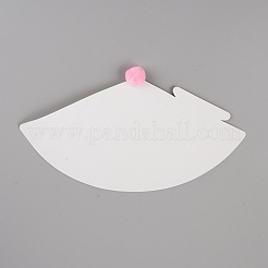 Chapeaux de fête à pompons en papier&nbsp;AJEW-WH0223-06F