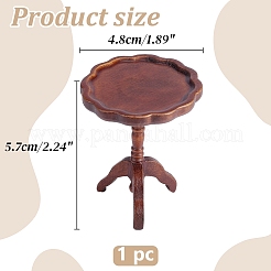 Bureau en bois mini modèle&nbsp;DJEW-WH0016-90