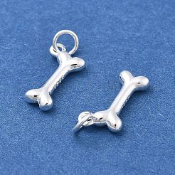 925 dije de hueso de perro de plata esterlina&nbsp;STER-D302-14S