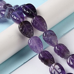 Natürlichen Amethyst Perlen Stränge&nbsp;G-M418-A02-01