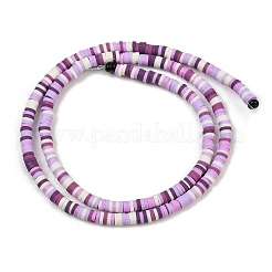 Chapelets de perle en pâte polymère manuel&nbsp;PY-CBA18ED-02C