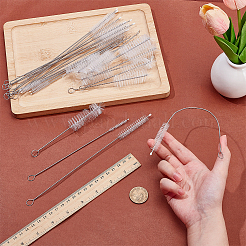 30 Stück Nylon-Reinigungsbürste in 3 Ausführungen&nbsp;AJEW-ME0002-03