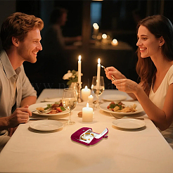 Boîtes d'emballage pour bracelets en velours&nbsp;CON-WH0086-250