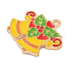 Noël alliage thème pendentifs émail&nbsp;ENAM-M221-01KCG-05