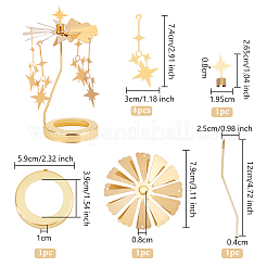 Portacandele girevole in acciaio inossidabile&nbsp;DIY-WH0021-42G-04