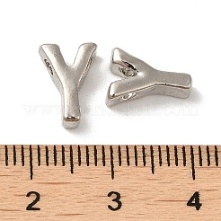 Perle in lega placcate platino&nbsp;PALLOY-CJC0001-64P-Y