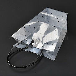 Transparente PVC-Geschenktüte mit Griff&nbsp;ABAG-A004-01C