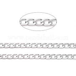 Chaînes de gourmette en aluminium d'oxydation&nbsp;CHA-TAC0003-01S-A