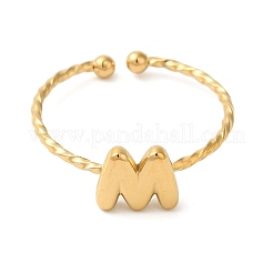 Offene Manschettenringe aus Edelstahl 304&nbsp;RJEW-K261-02G-M