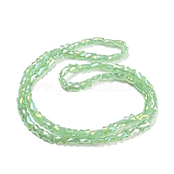 Fili di perle di vetro lastra di colore ab&nbsp;EGLA-P051-06B-C03