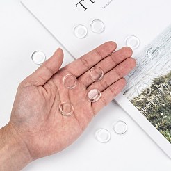 Transparente Glas Cabochons&nbsp;GGLA-S601-1