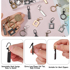 30 Stück 15 Stile Legierungsschieber-Aufreißlasche&nbsp;FIND-GF0007-63