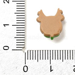 Weihnachtliche Cabochons aus undurchsichtigem Harz&nbsp;RESI-R453-01J