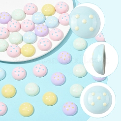 40 Stück Kunststoff-Cabochons&nbsp;FIND-FS0004-35B