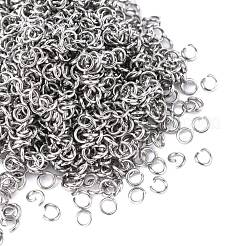 Anneaux ouverts en acier inoxydable 304 résistant au ternissement&nbsp;STAS-E011-4x0.7mm