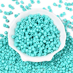 Perline di vetro con vernice opaca per cottura al forno&nbsp;SEED-T008-02O