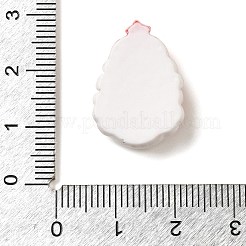 Cabochon in resina opaca a tema natalizio&nbsp;RESI-B028-01D