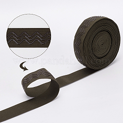 Ceinture élastique tricotée antidérapante en silicone et polyester de 10 mètre&nbsp;EC-WR0001-01