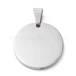 Ciondoli in acciaio inox 304&nbsp;STAS-Z027-02C-P
