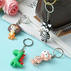 Schlüsselanhänger aus PVC-Kunststoff&nbsp;KEYC-YW0001-14