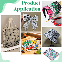 Tela de polialgodón&nbsp;DIY-WH0671-497A