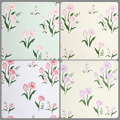 20 Stück Geschenkpapier in 4 Farben&nbsp;DIY-SP0005-24