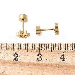 Ohrstecker aus 304 Edelstahl für Damen&nbsp;EJEW-E603-05F-G
