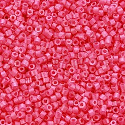 GlasZylinderförmigperlen in fluoreszierender Farbe&nbsp;SEED-S047-P-005