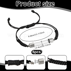 Bracelets en corde de polyester ciré&nbsp;BJEW-PH01955