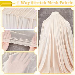 Polyester-Stretchgewebe&nbsp;DIY-WH0110-05D