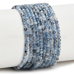 Natürliche teufelsblaue Aquamarin-Perlenstränge&nbsp;GG-CBA77FB-B06-2mm