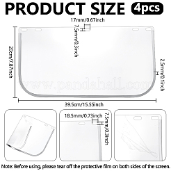 Visiera di sicurezza in plastica per PC&nbsp;FIND-WH0816-093A