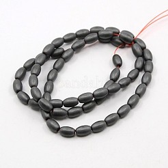 Non magnetici perle ematite sintetico fili&nbsp;G-E075-02