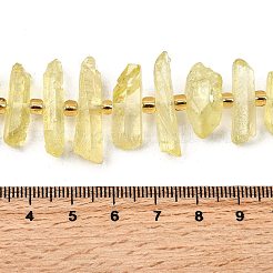 Chapelets de perles en cristal de quartz naturel&nbsp;G-F800-C18