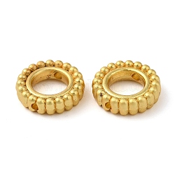 Telai in lega di perline,  cadmio& piombo libero, anello rotondo, oro, 12.5x3.5mm, Foro: 1.2 mm